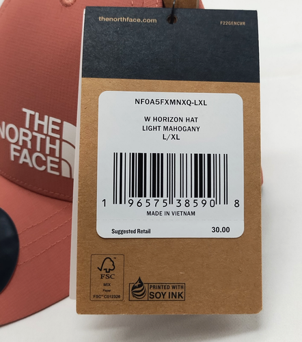 THE NORTH FACE Women's Horizon Hat Cap Light Mahogany L/XL NWT - Picture 6 of 7
