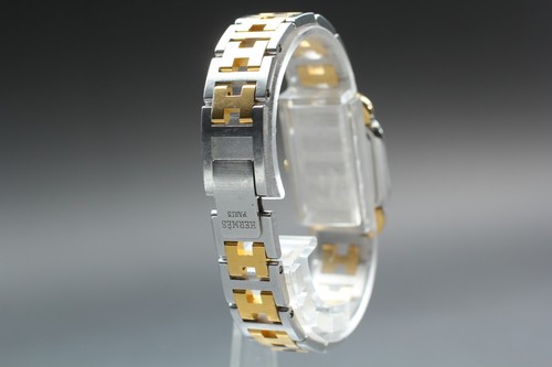 *EXC+5* Vintage HERMES Rally 20mm Womens Swiss made Quartz Watch - Picture 5 of 10