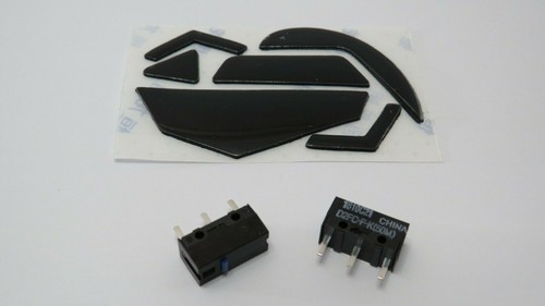 1x Ersatz-Füße + 2x Omrom Schalter R & L 50M-Klick f. Logitech G502 Core & Spect - Bild 1 von 4