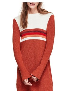 free people colorblock swit mini dress