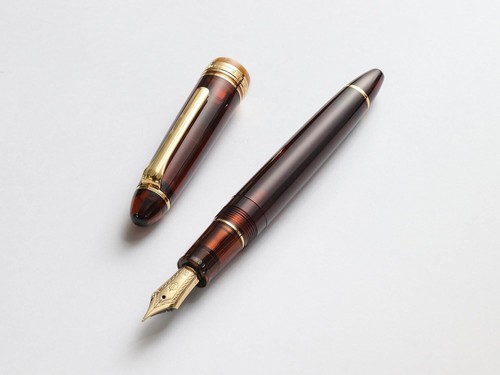 WANCHER Limited SAILOR Original Profit 21 Mocha Brown 21K Fountain Pen - Picture 2 of 10