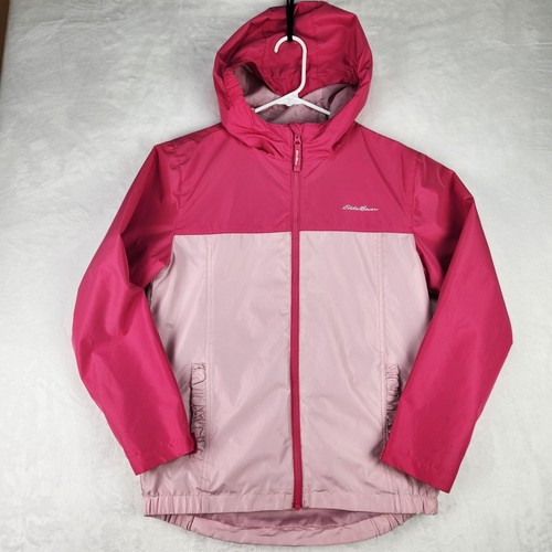 Eddie Bauer Windbreaker Youth Girl Large (14-16) Pink