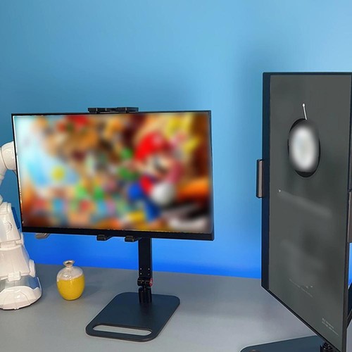 Przenośny stojak na monitor do 18" regulowany 360° obrotowy uchwyt na tablet Q9 - Zdjęcie 7 z 15