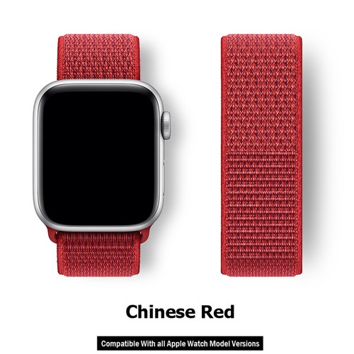 Correa deportiva de nailon 40/44/41/45/42/46/49 mm para Apple Watch 10 9 8 7 6 SE - Imagen 97 de 131
