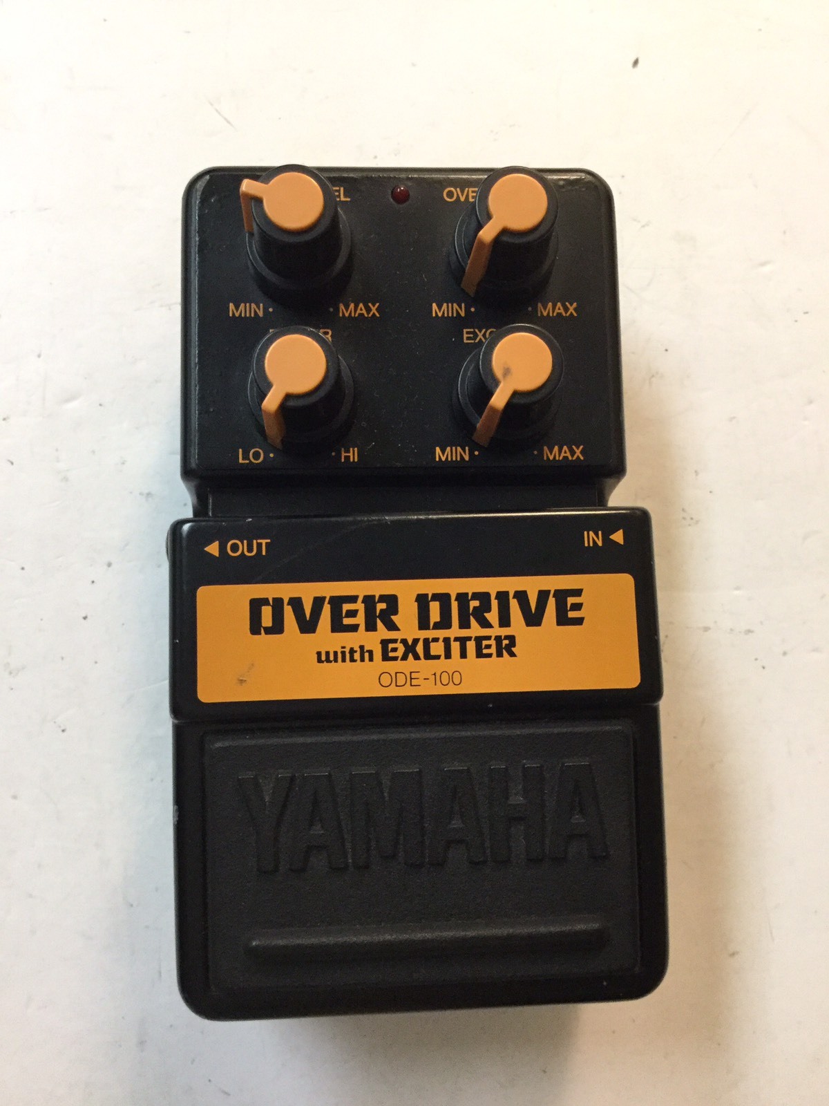 Yamaha Ode-100 Overdrive mit Exciter Selten Vintage Gitarren Effekt Pedal Mij Yamaha Ode-100 Overdrive mit Exciter Selten Vintage Gitarren Effekt Pedal Mij