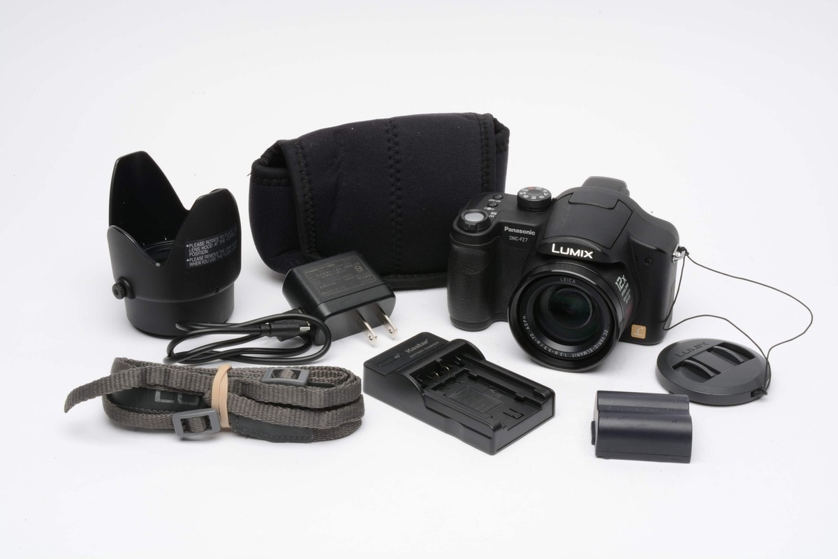 [美品 元箱付き] パナソニック Panasonic Lumix DMC-FZ7 Amazon.com : Panasonic DMC-FZ7 6MP Digital Camera with 12x Optical