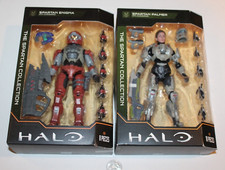 2 SEALED Halo The Spartan Collection Spartan Enigma & Palmer Figures Xbox Game
