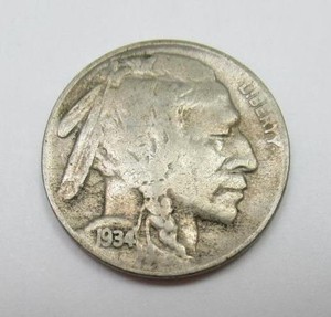 1934-D-Buffalo-Nickel-VF