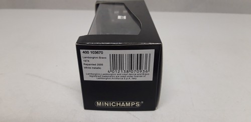 1/43 Lamborghini Bravo 1974 Bianco metallizzato - Minichamps - Foto 6 di 6
