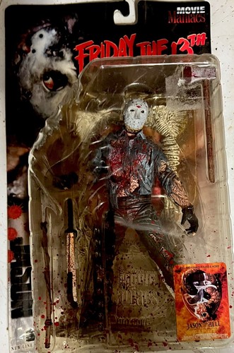 McFarlane Movie Maniacs Figure Lot w/ Bloody Variant Jason and deluxe King Kong - Picture 5 of 5