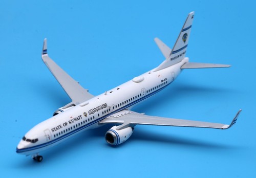 JC Wings 1:400 State of Kuwait Boeing B737-900ER Druckgussflugzeug Modell 9K-GCC - Bild 7 von 13