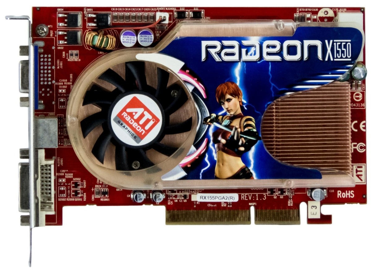 GECUBE ATI RADEON X1550 512MB RX155PGA2 E3