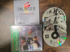 Final Fantasy VIII Greatest Hits PS1 /Playstation 2000) Missing Disc 3/Manual