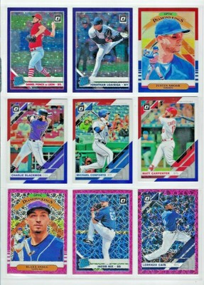 2019 PANINI DONRUSS BASEBALL COLOR PRIZM  INSERTS COMPLETE YOUR SET! 
