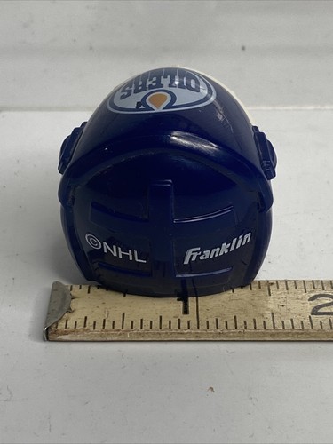 Edmonton Oilers NHL MINI CASCO/MASCHERA GOALIE PLASTICA GUMBALL - Foto 3 di 5
