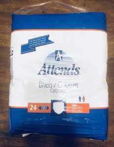 Small-Vintage-Attends-Briefs-Adult-Diapers-Sealed-24pk-from-2001