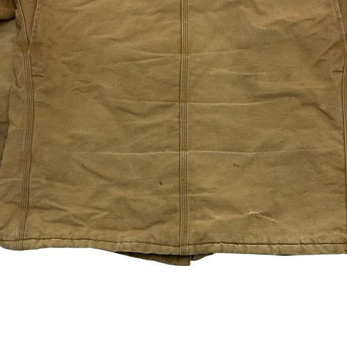 Cappotto Carhartt Arctic vintage C03 marrone trapuntato foderato uomo 46 XL made in USA - Foto 15 di 21