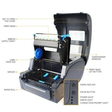 Bar Code Label Paper Bar Code Printer Sticker High Speed Thermal Label Machine