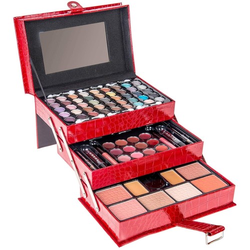 All-in-One Makeup Kit with Eyeshadow, Blush, Lipstick, Brush - Picture 5 of 11