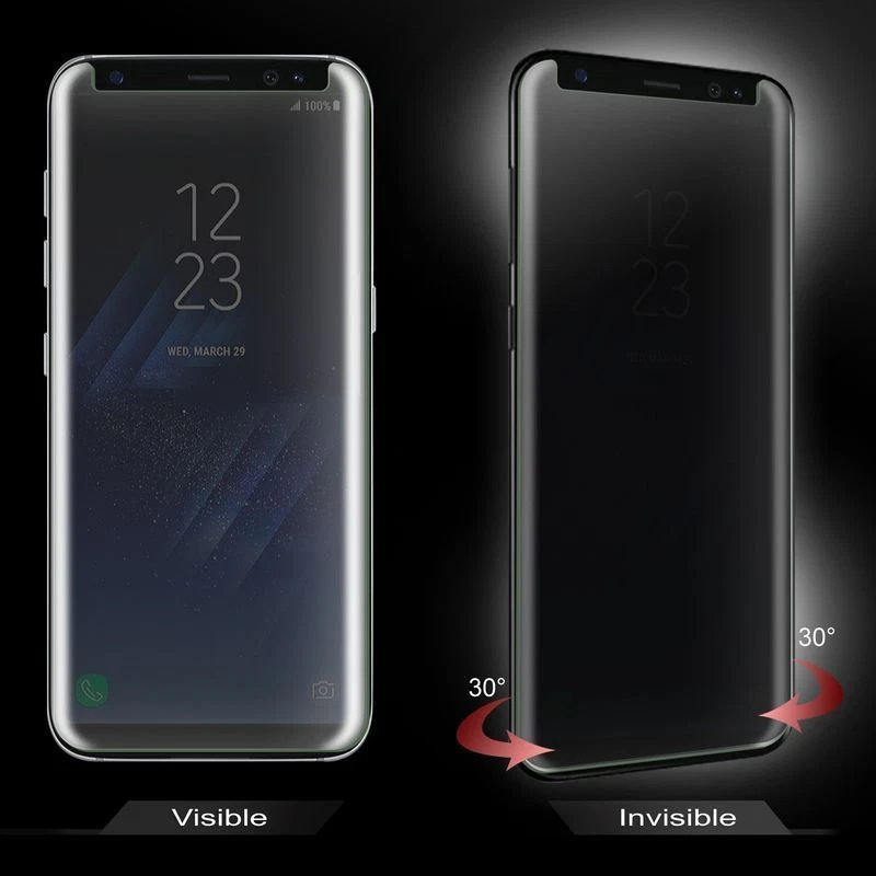 Privacy Anti-Spy Tempered Glass Screen Protector For Samsung Galaxy Note 8 - Image 3 of 4