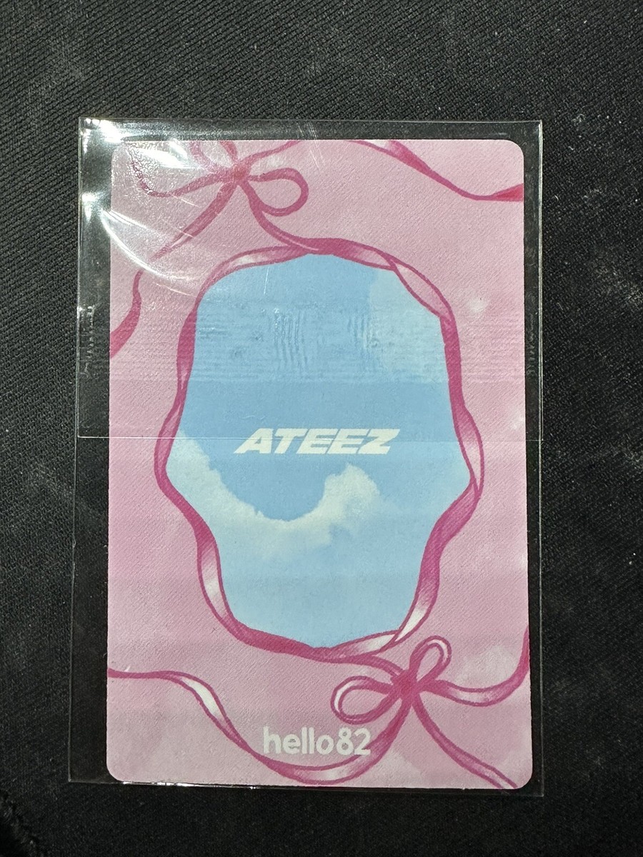 ATEEZ SAN GOLDEN HOUR PHOTOCARD HELLO82 EXCLUSIVE BOW ATEEZ SAN GOLDEN HOUR PHOTOCARD HELLO82 EXCLUSIVE BOW