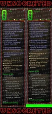 Diablo 3 - ETH + SS Infused - Modded Primal - Amulets and Rings (Unsocketed) #1