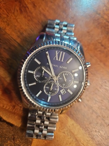 Michael Kors MK 8280 Lexington Herren Silber - Bild 4 von 4