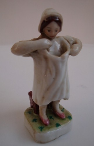 figurchen Bauernhof Sexy Art Deco Stil Art Nouveau Jugendstil Stil Porzellan Ena - Bild 8 von 10