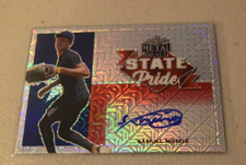2021 Leaf Metal Draft Samuel Munoz Silver Wave State Pride Auto Autograph
