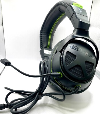 Turtle Beach Ear Force XO Seven Pro Gaming Headset Jack Over the  Ear Black Double Earpieces Built-In