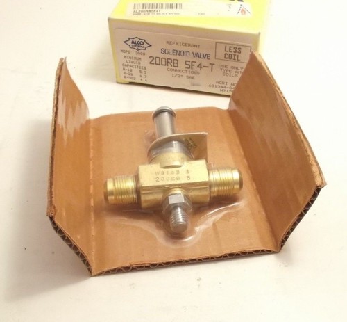 ALCO 200RB-5F4T Solenoid Valve (Less Coil) - 1/2" SAE Flare - (200RB 5F4)  - Picture 1 of 4