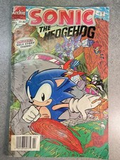SONIC THE HEDGEHOG #31 (1996) HTF NEWSSTAND VARIANT ARCHIE COMICS