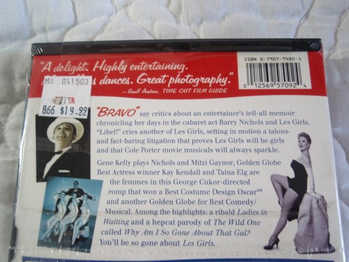 LES GIRLS DVD NEW WS GENE KELLY MITZI GAYNOR CLASSIC MGM MUSICAL COLE PORTER - Picture 3 of 5