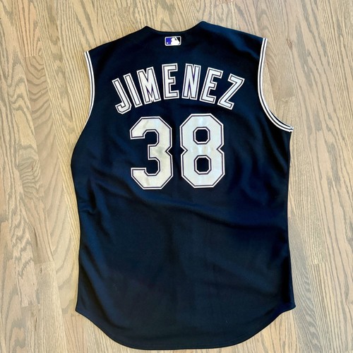 Colorado Rockies Authentic Majestic Jersey #38 Ubaldo Jiménez Size 48 XL - Picture 2 of 7