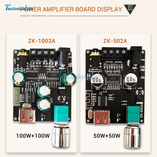 Bluetooth Digital Audio Power Amp Amplifier Board2.0 Stereo Dual Channel 100W*2! - Picture 6 of 12