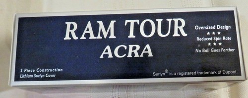 RARE Vintage - New Sleeve of 3 RAM Tour ACRA Golf Balls - Made in the USA - Picture 2 of 7