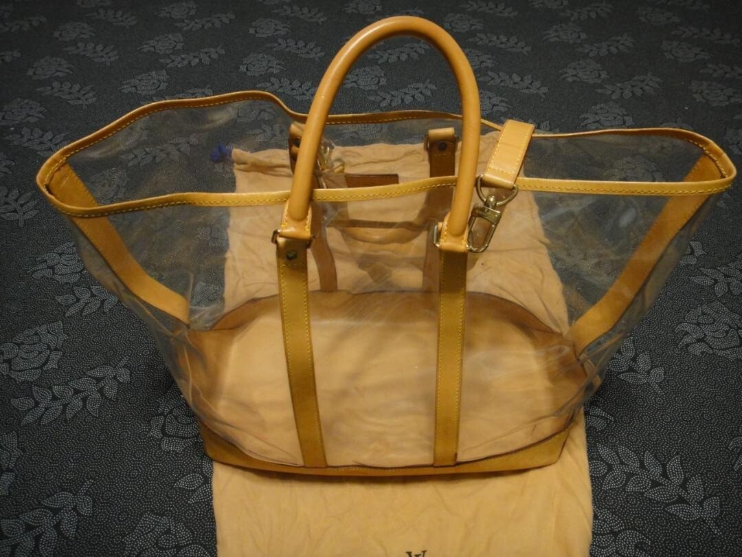 LOUIS VUITTON Isaac Mizrahi ToteBag 100th limited Vinyl Clear