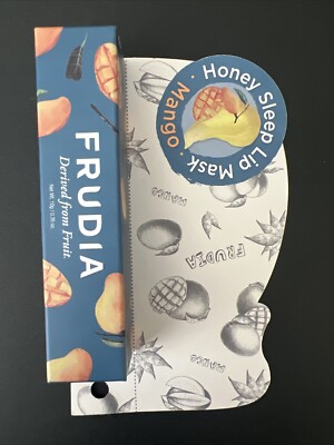 FRUDIA Mango Honey Lip Mask DERIVED FROM FRUIT COMPLEX .35oz CERAMIDES KERATIN