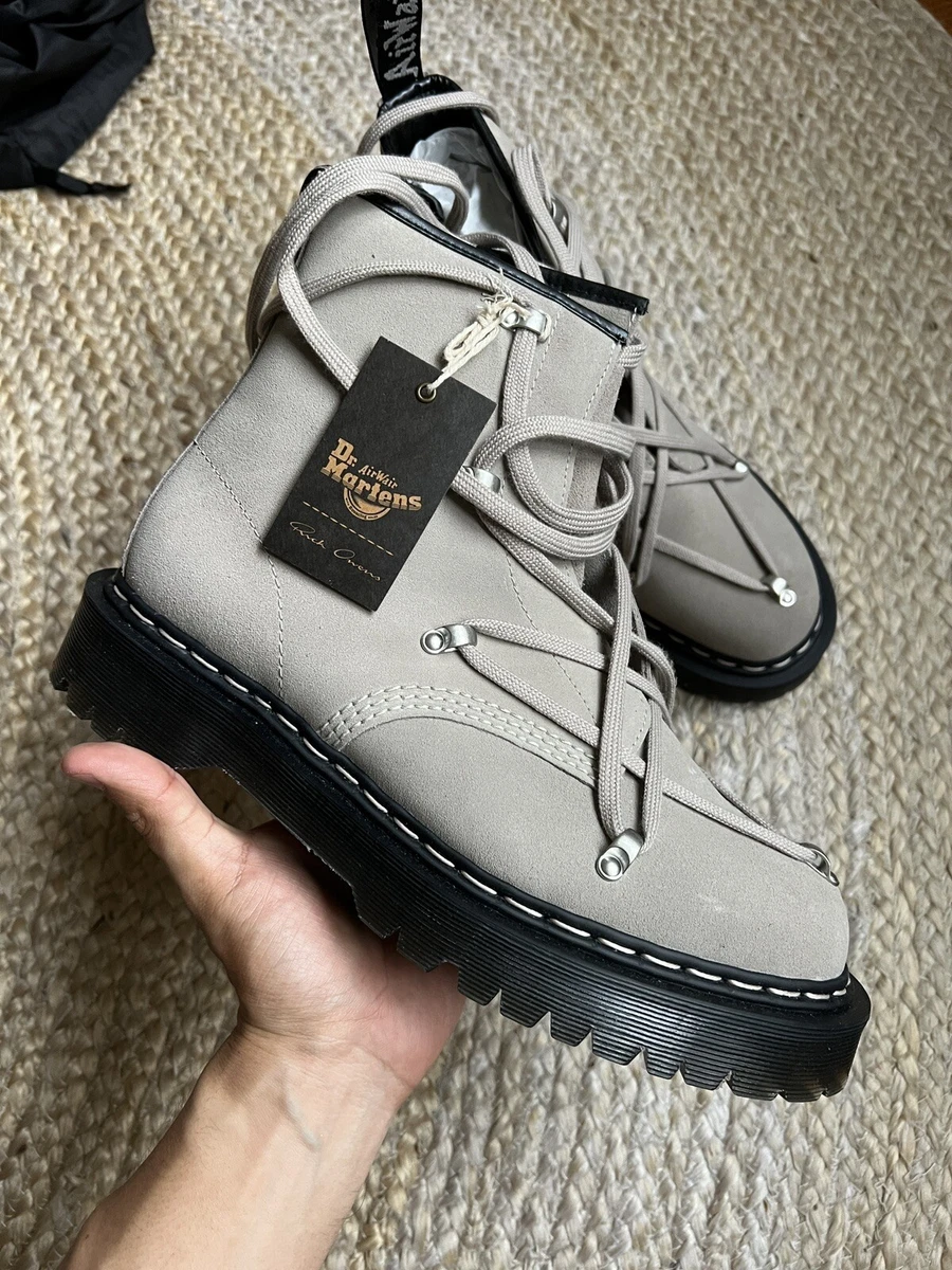 Rick owens shop lace up boots
