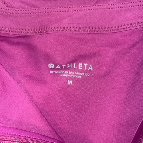 Athleta Damen Lila Performance Top. Kurzarm. Medium. - Bild 9 von 12