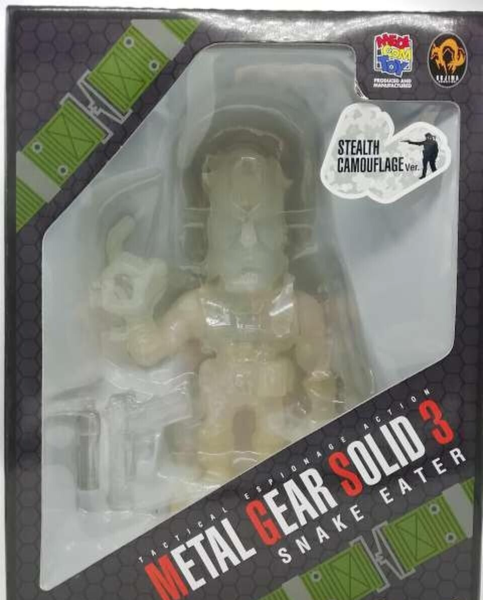 Metal Gear Solid 3 Snake Eater Stealth Camouflage VCD MEDICOM Ver