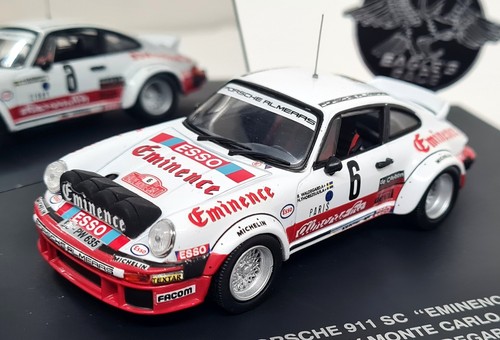 Eagle 1/43 Porsche 911 SC Monte Carlo Rally '82 Eminence Diecast Scale Model Car - Foto 3 di 6