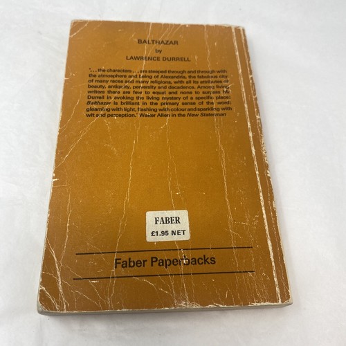 Balthazar - Lawerence Durrell - Faber Edition 1963 - Picture 7 of 13