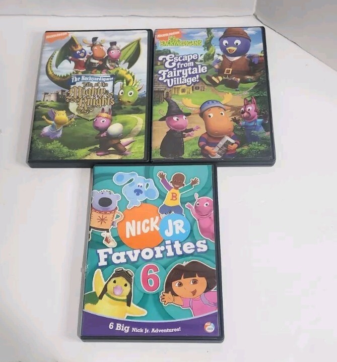The Backyardigans Nickelodeon Assorted DVD 3 Backyardigans