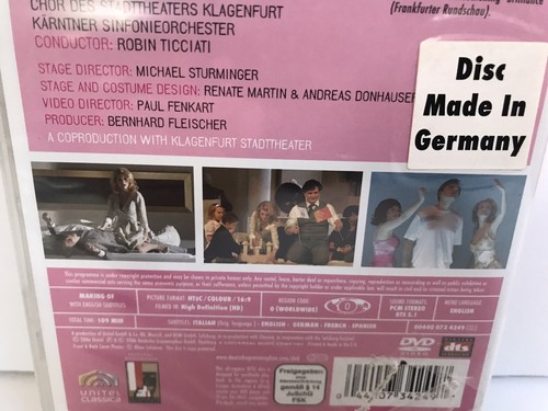 New! Il Sogno Di Scipione Wolfgang Amadeus Mozart Region Free DVD 2006 Germany - Picture 6 of 6