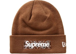 brown supreme box logo