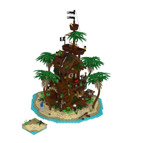 BlueBrixx Pirateninsel: Hafenkneipe 108326 (Piraten)