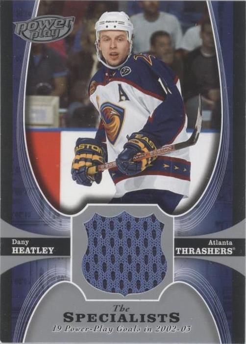 2005-06 Upper Deck Power Play - Dany Heatley #TS-DH - 1 of 1