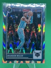2023-24 NBA Hoops Premium Stock Brandon Miller Rookie #245 Seismic Prizm