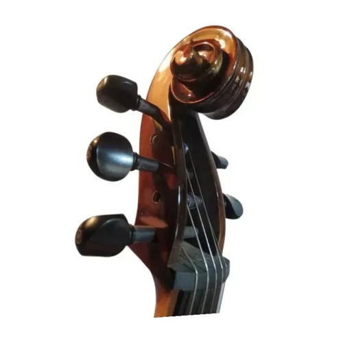 5 strings viola 18 inch inlaid frets,bigger deep rich sound thicker ribs #13019 - Picture 10 of 11
